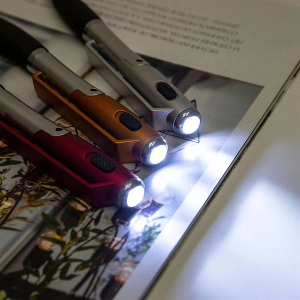Ballpoint Pen / LED / Phone Stand / Stylus