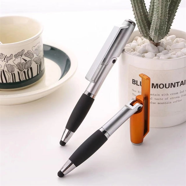 Ballpoint Pen / LED / Phone Stand / Stylus