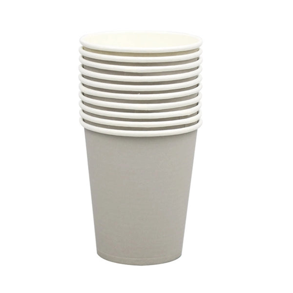 8 Oz Colored Plain Paper Cup
