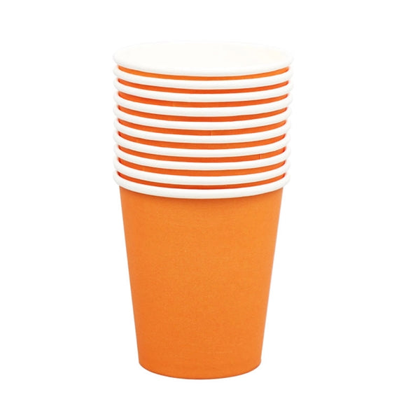 8 Oz Colored Plain Paper Cup