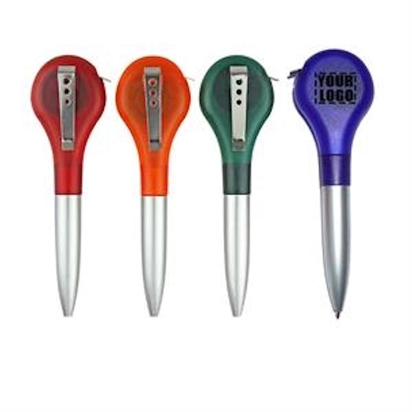 Multi-Functional Ballpoint Pens With Tape Measure