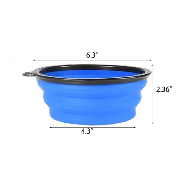 Silicone Collapsible Dog Bowl