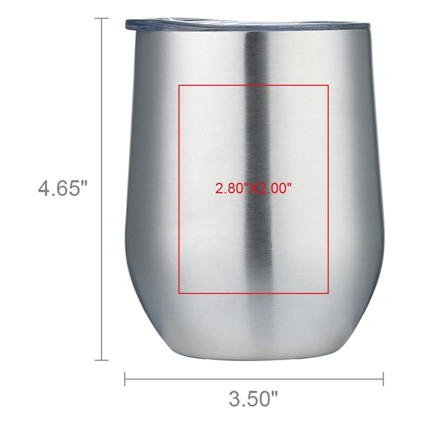 Malbec 12oz Stainless Steel Tumbler