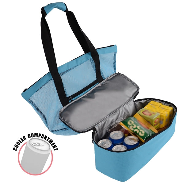 Beach Tote Bag With Cooler