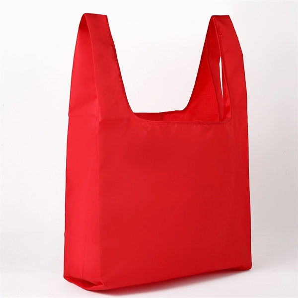 Foldable Lightweight Oxford Shopping Tote Bag
