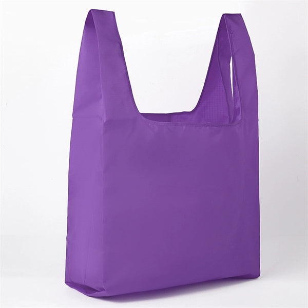 Foldable Lightweight Oxford Shopping Tote Bag