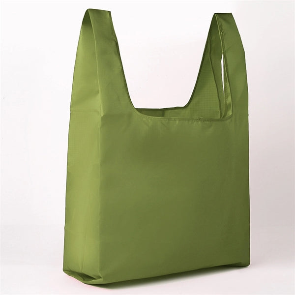 Foldable Lightweight Oxford Shopping Tote Bag