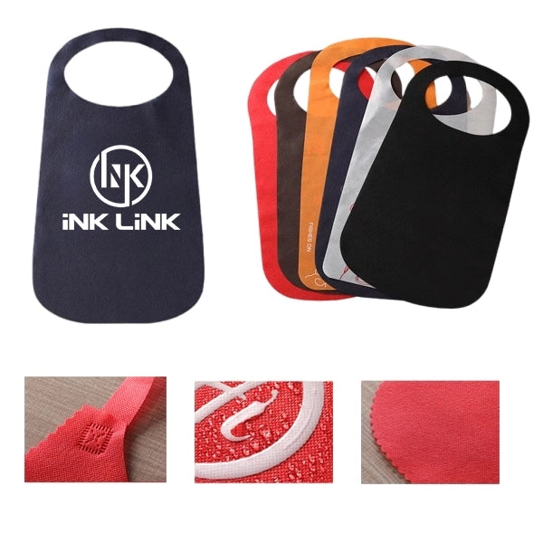 Non-Woven Waterproof Apron Hairdressing Bib Disposable Adult