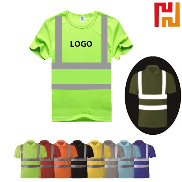 Reflective Safety Polo Shirt