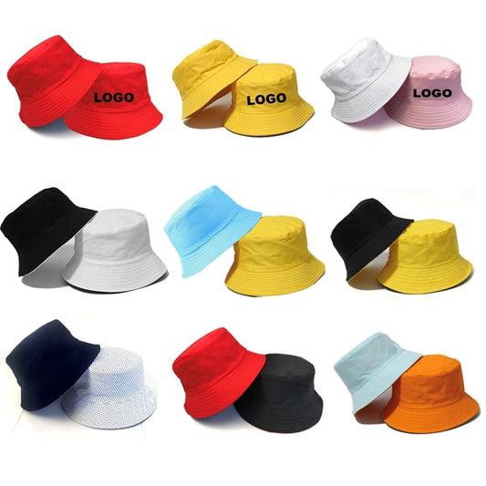 Cotton Reversible Bucket Hat