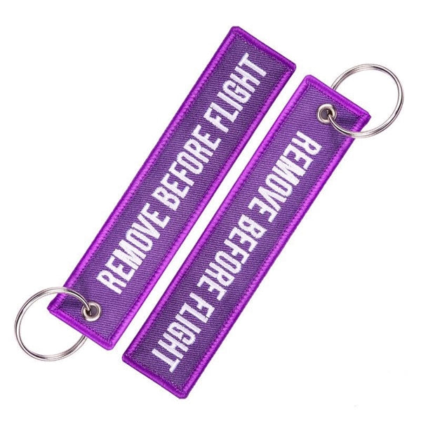 Embroidery Keychain Tags