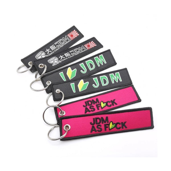 Embroidery Keychain Tags