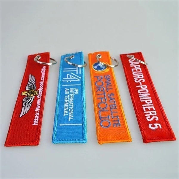 Embroidery Keychain Tags