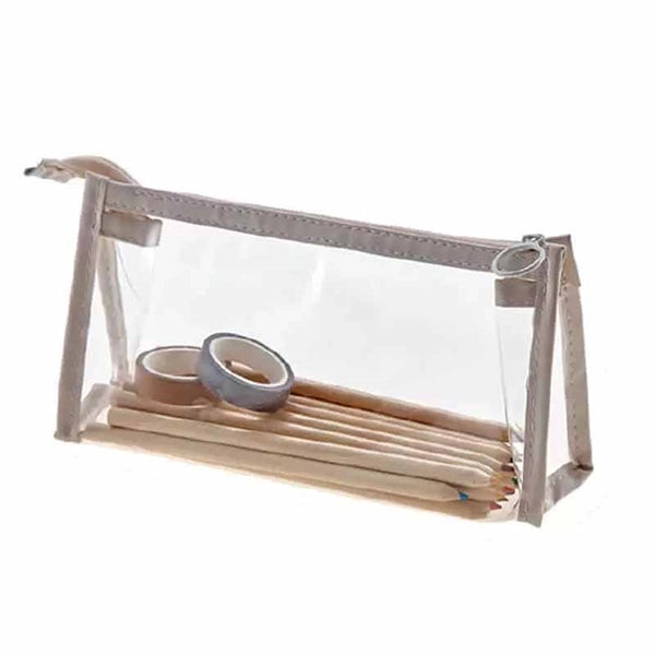 Clear Triangle Pencil Case
