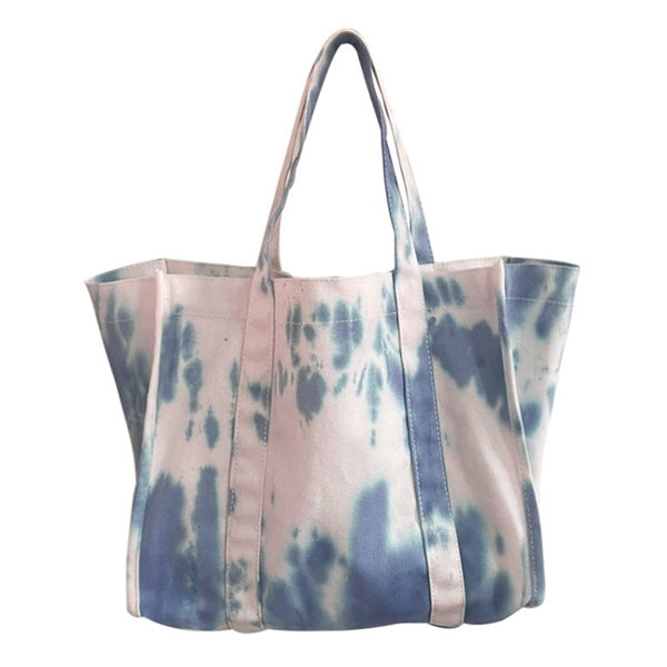 Tie-Dye Canvas Tote Bag