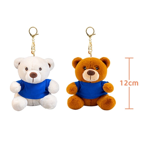 Stuffed Animal Teddy Bear Keychain