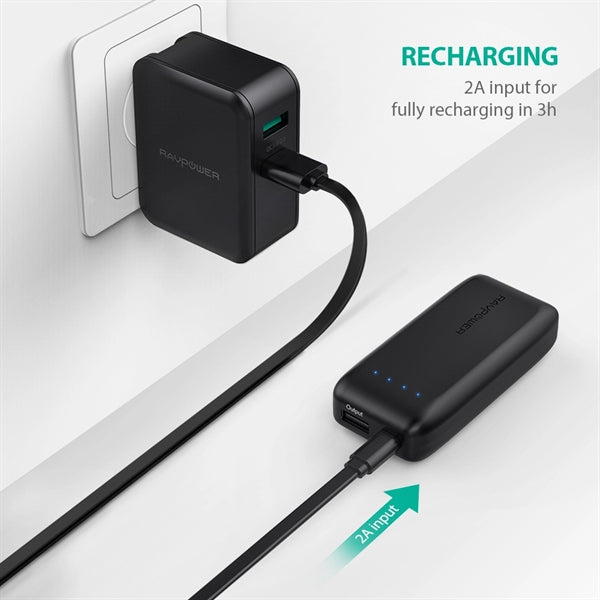 Prudential RAVPower Compact 6700mAh Power Bank