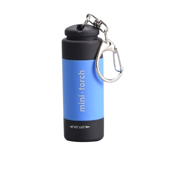Mini Keychain Flashlight USB Torch Rechargeable