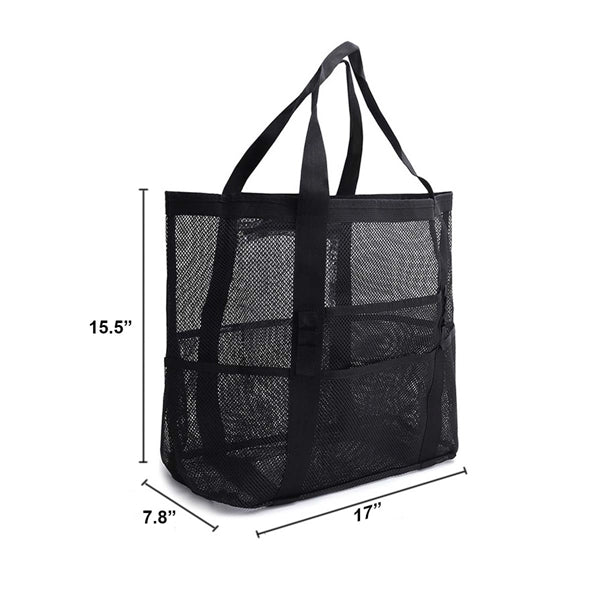 Large Tote Mesh Beach Bag
