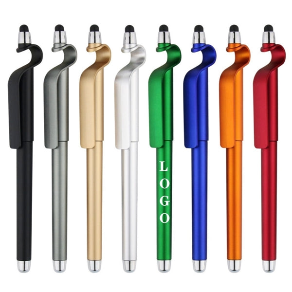 Stylus Ballpoint Pen with Phone Stand Holder