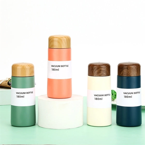 180ML Mini Thermos Bottle Wide Mouth Leak-proof Vacuum Flask