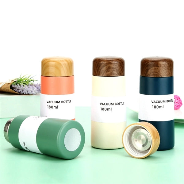 180ML Mini Thermos Bottle Wide Mouth Leak-proof Vacuum Flask