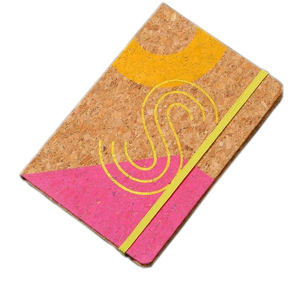 Recycled Cork Cover Journal Notebook