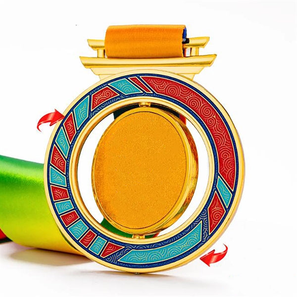 Unique Custom Spinning Medal