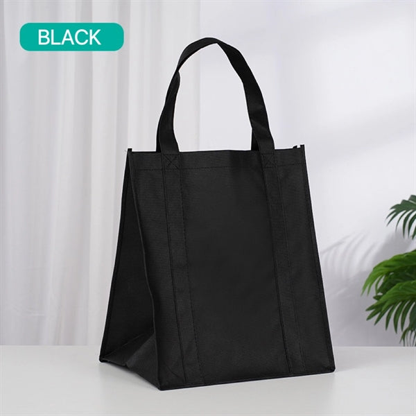Non-Woven Grocery Tote Bag (13" W x 15" H x10"D)