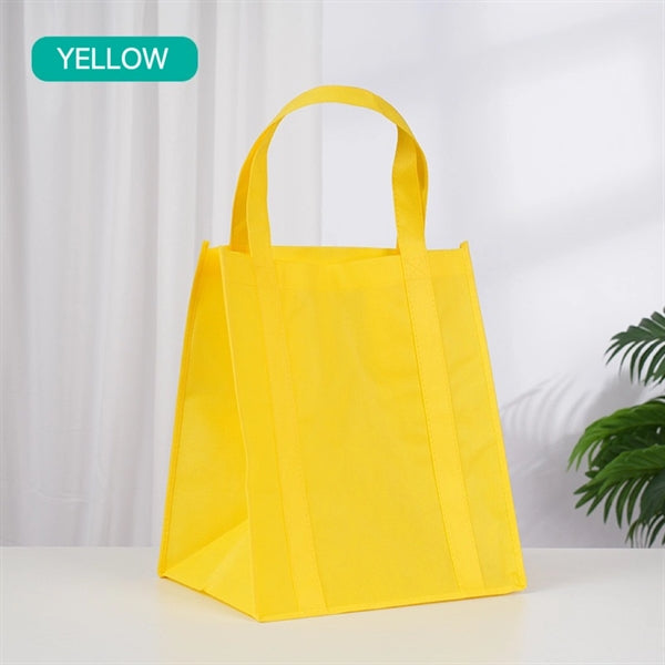 Non-Woven Grocery Tote Bag (13" W x 15" H x10"D)