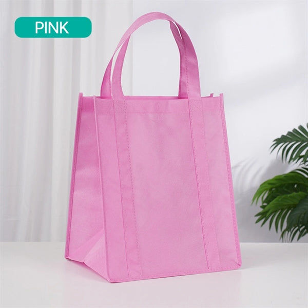Non-Woven Grocery Tote Bag (13" W x 15" H x10"D)