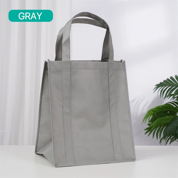 Non-Woven Grocery Tote Bag (13" W x 15" H x10"D)