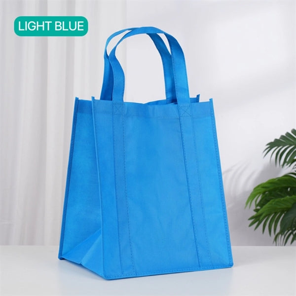 Non-Woven Grocery Tote Bag (13" W x 15" H x10"D)