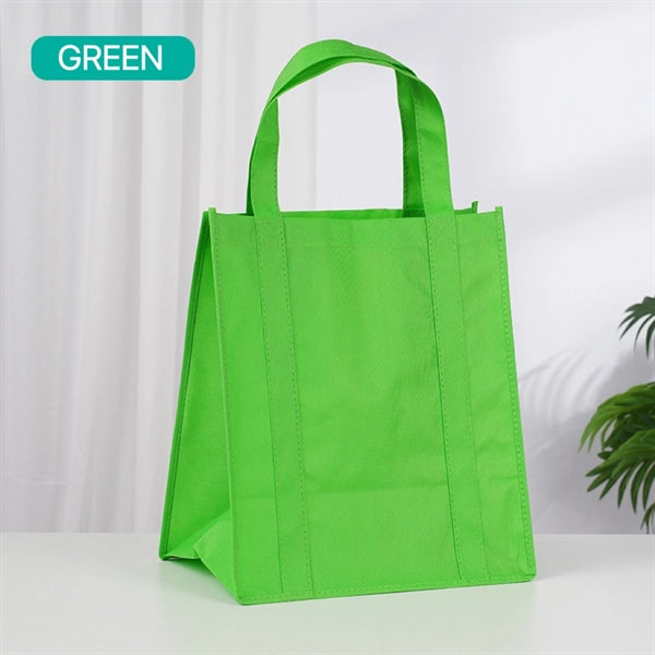 Non-Woven Grocery Tote Bag (13" W x 15" H x10"D)