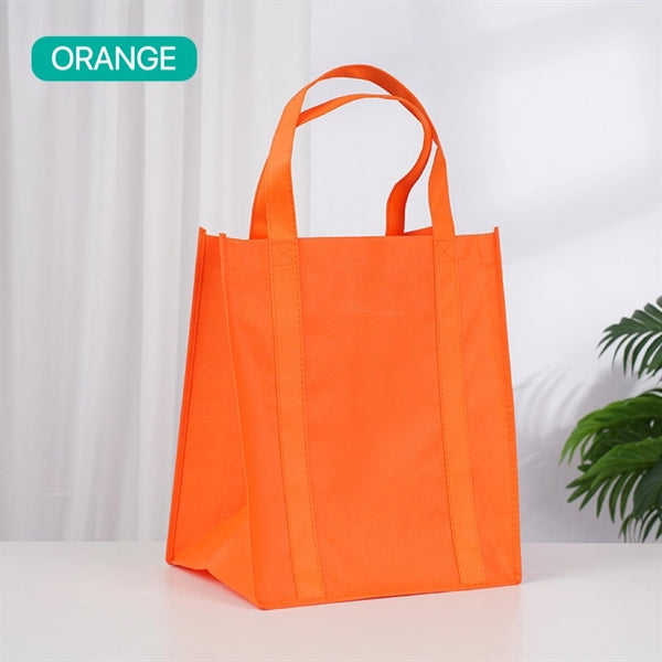 Non-Woven Grocery Tote Bag (13" W x 15" H x10"D)
