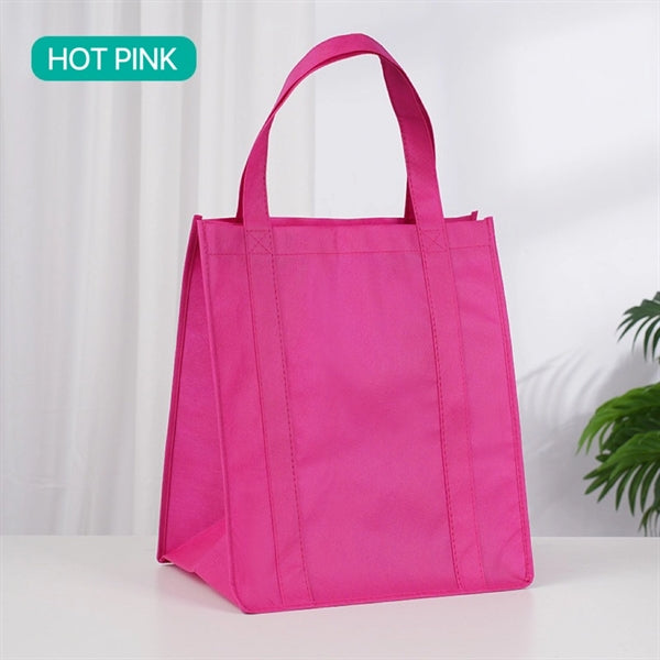 Non-Woven Grocery Tote Bag (13" W x 15" H x10"D)