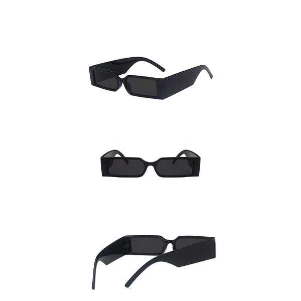 UV Protection Stylish Vintage Small Frame Square Sunglasses
