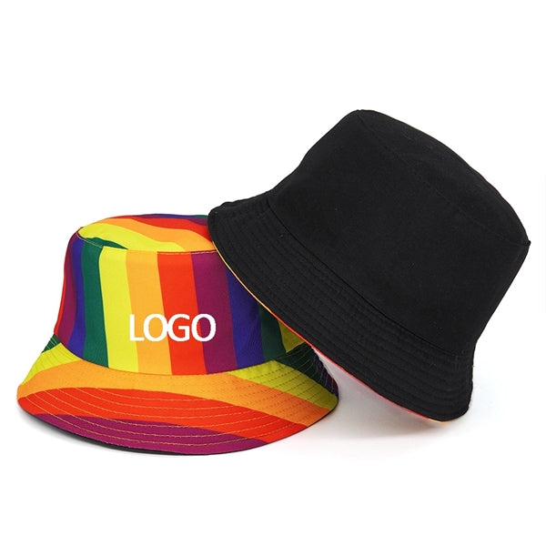 LGBT Rainbow Gay Pride Bucket Hat