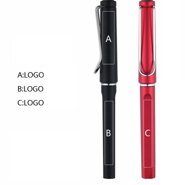 Colorful Signature Gel Black Ink Ballpoint Pen