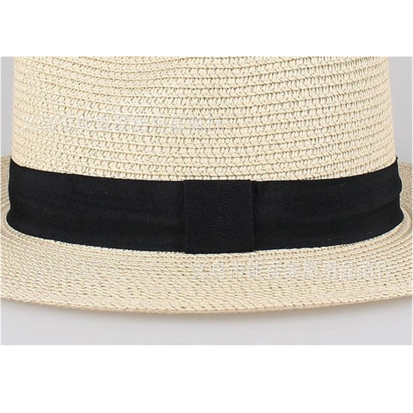Straw panama hat
