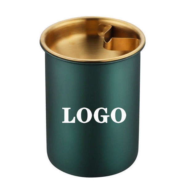 Car Mounted Stainless Steel Funnel Ashtray