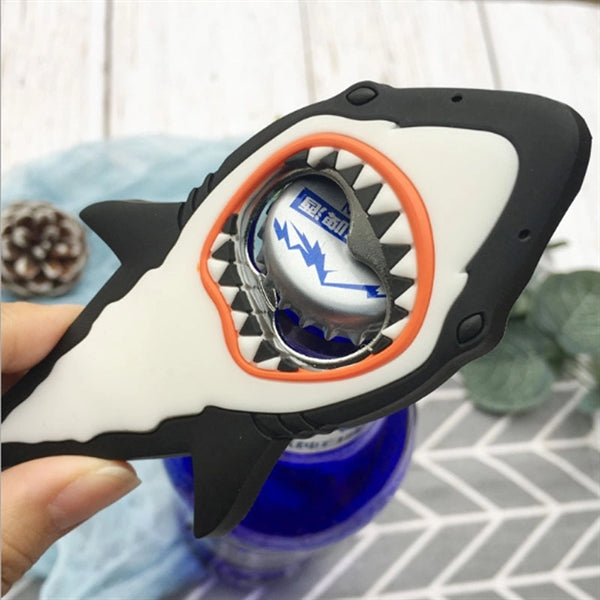 Refrigerator Magnet Silicone Metal Bottle Opener