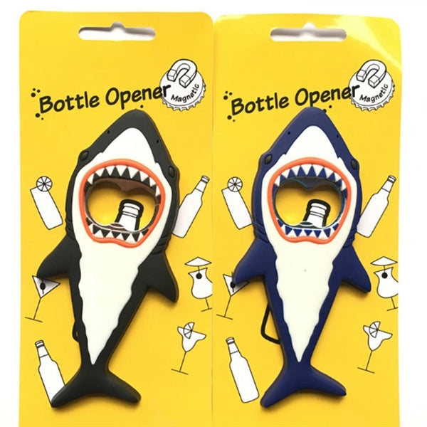 Refrigerator Magnet Silicone Metal Bottle Opener