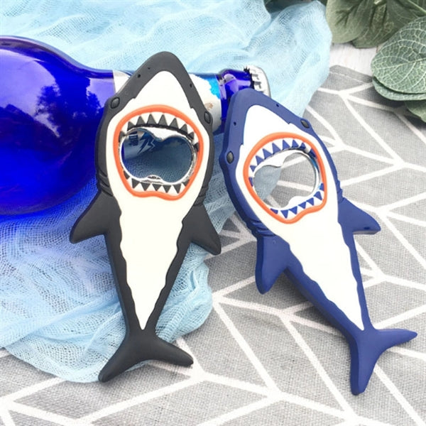 Refrigerator Magnet Silicone Metal Bottle Opener