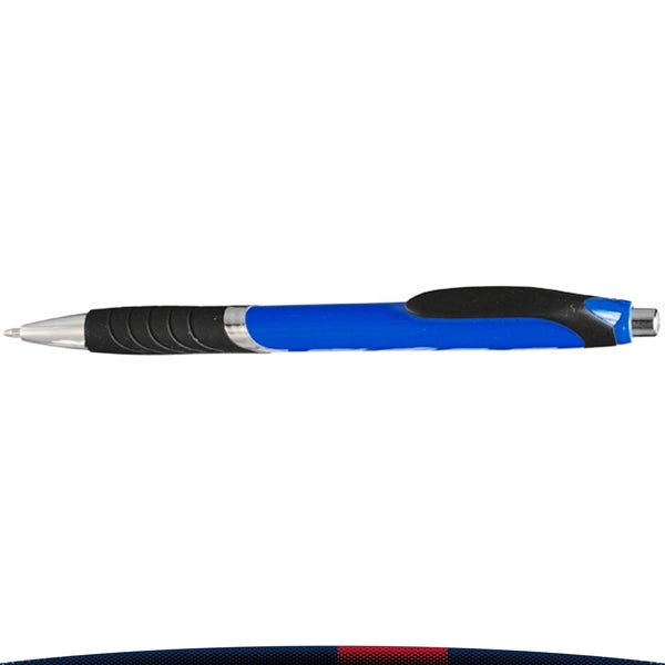 Louis Rubber Grip Plastic Ballpoint Pen