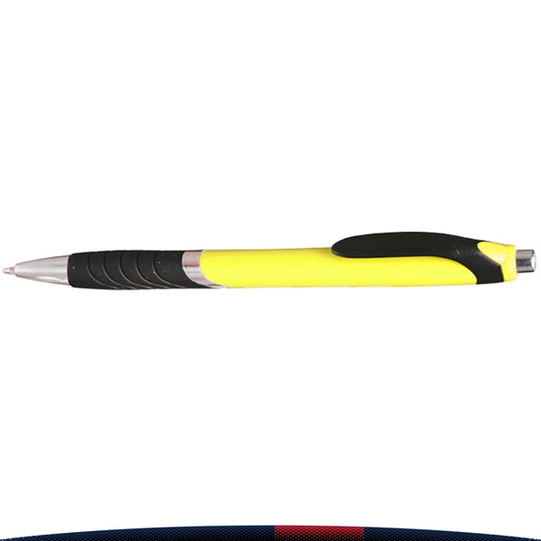 Louis Rubber Grip Plastic Ballpoint Pen