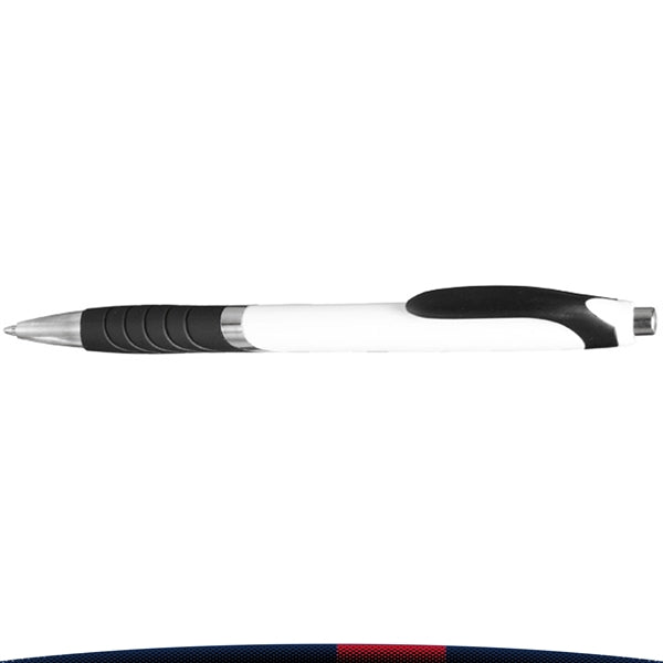 Louis Rubber Grip Plastic Ballpoint Pen