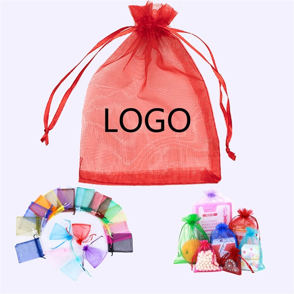 Sheer Organza Mesh Bag