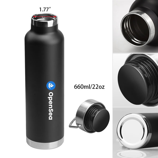 Owens 22oz Stainless Steel Water Bottle