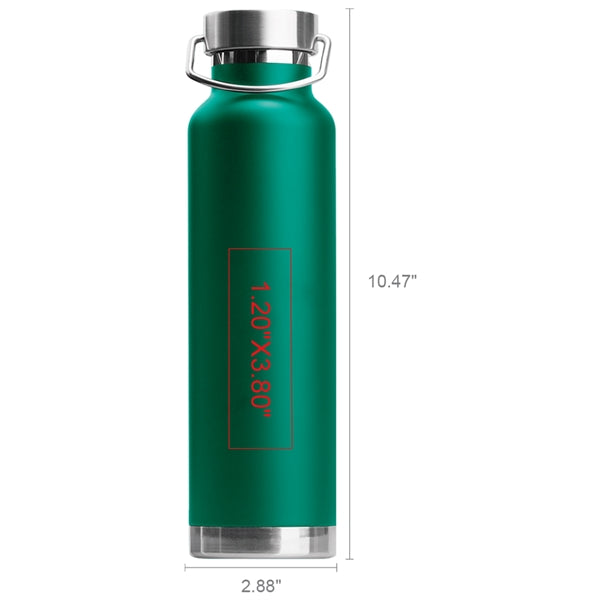 Owens 22oz Stainless Steel Water Bottle